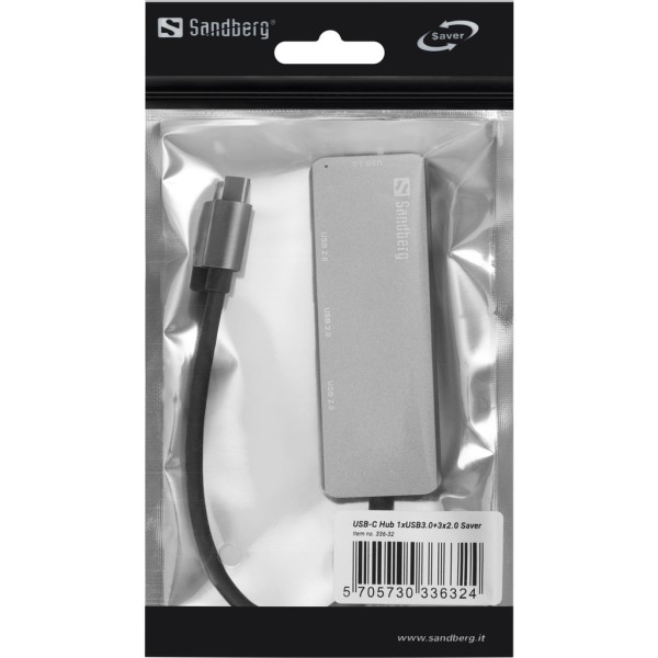 USB-C Hub 1xUSB3.0+3x2.0 SAVER