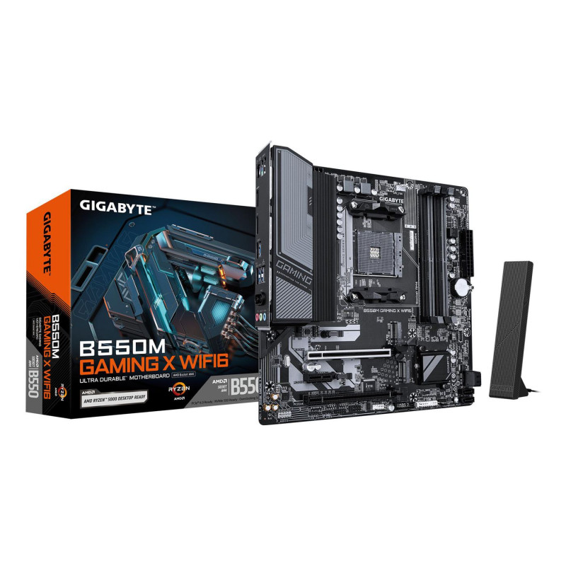 GIGABYTE B550M GAMING X WIFI6 Placa base - Procesadores AMD | APLIUM