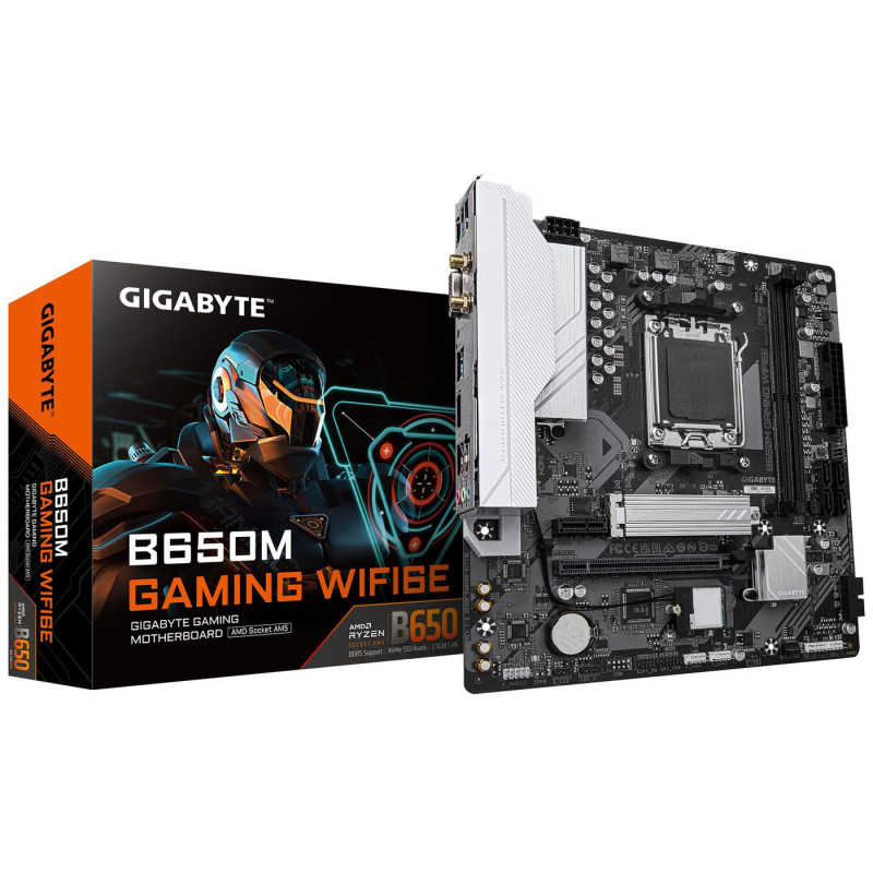 Placa Gigabyte B650M Gaming WIFI6E,AMD,AM5,B650,2DDR5,128GB, | APLIUM