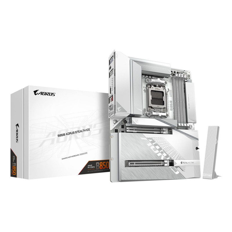 GIGABYTE B850 AORUS STEALTH ICE Placa Base – Procesadores AM | APLIUM