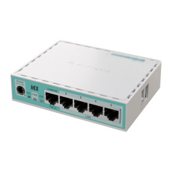 E50UG - Mikrotik hEX router Gigabit Ethernet Blanco | APLIUM