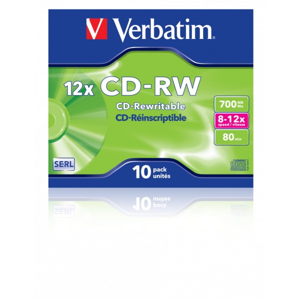 CD-RW DataLifePlus 8-12X 700MB