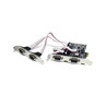 4 Port PCIe Serial Adapter Card w/16550