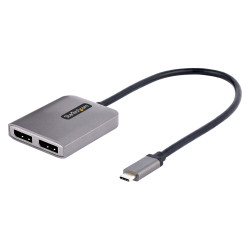 2-Port USB-C to DisplayPort MST Hub 4K