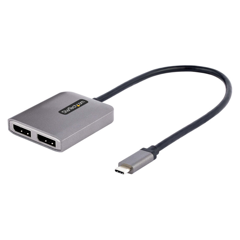 2-Port USB-C to DisplayPort MST Hub 4K