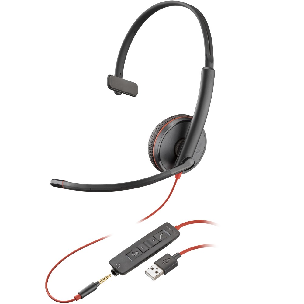 Blackwire 3215 Monaural USB-A