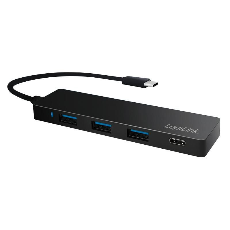 USB 3.2 Gen1 Hub, 3+1 port,
