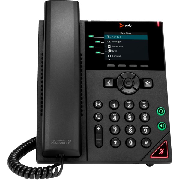 VVX 250 4-Line IP Phone and