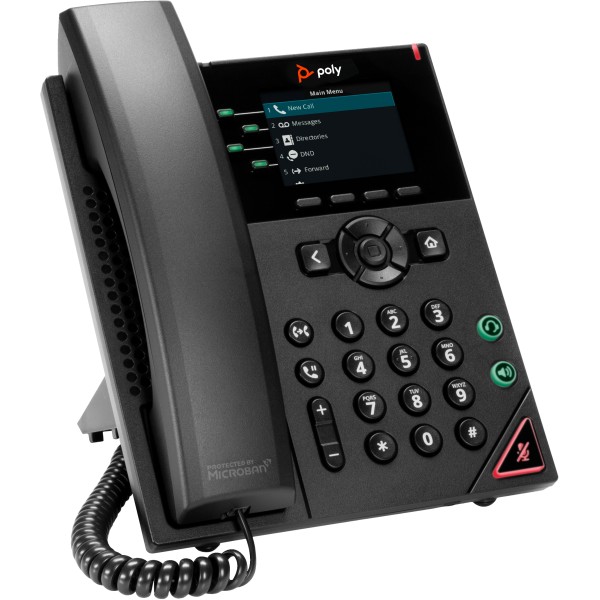 VVX 250 4-Line IP Phone and