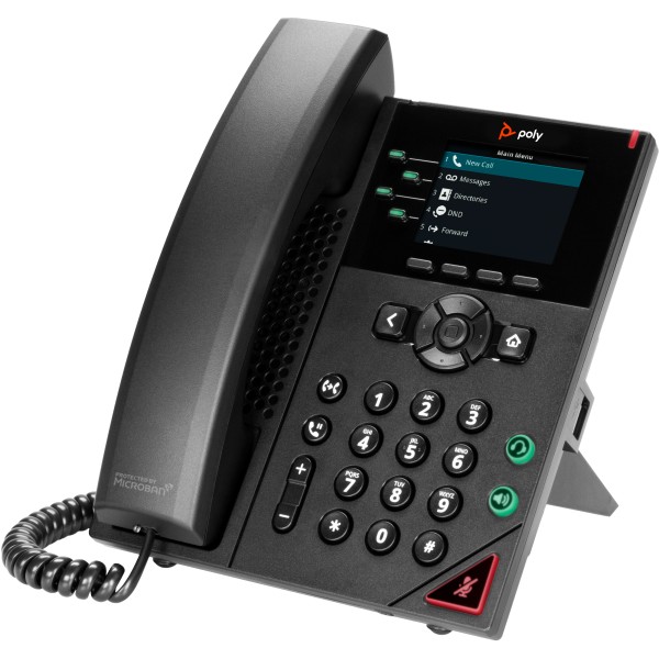 VVX 250 4-Line IP Phone and