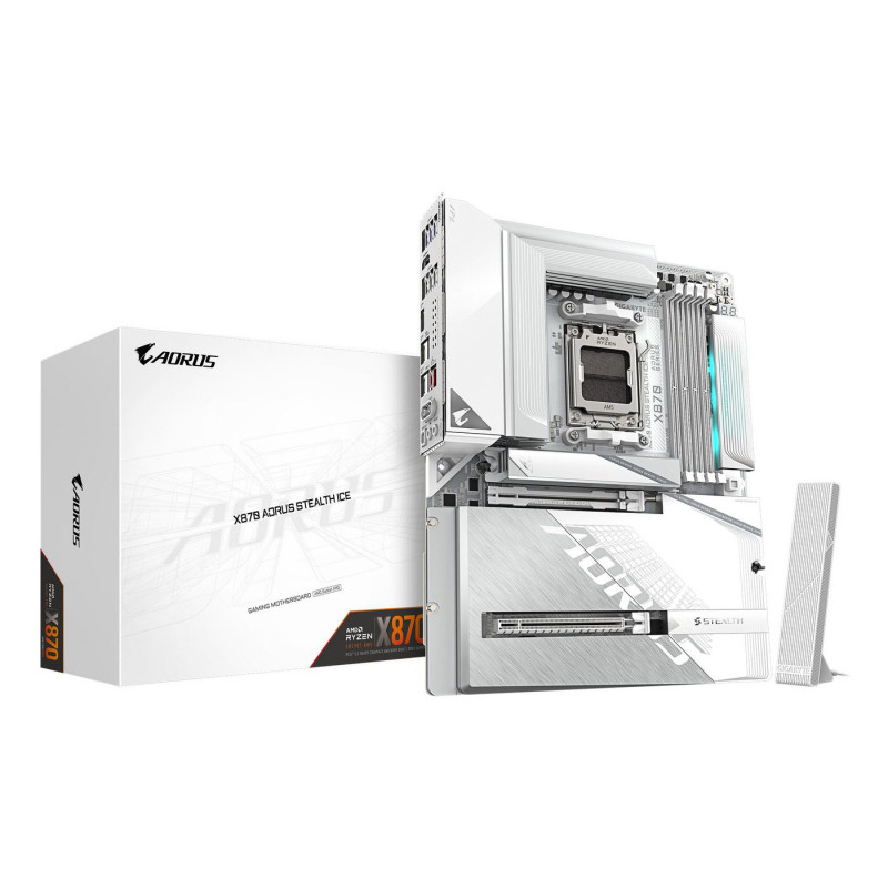 GIGABYTE X870 AORUS STEALTH ICE Placa Base – Compatible con | APLIUM
