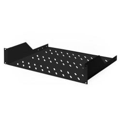 Rackmount 19" fixed shelf 2U