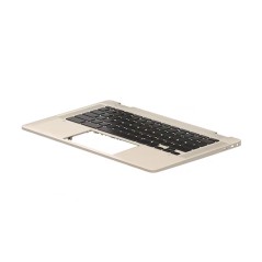 Laptop top cover with Belgian