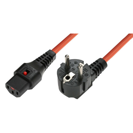 Powercord Schuko CEE 7/7 male