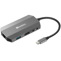 USB-C 6-in1 Travel Dock