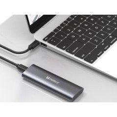 USB 3.2 Case for M.2+NVMe SSD