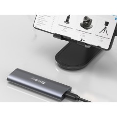 USB 3.2 Case for M.2+NVMe SSD