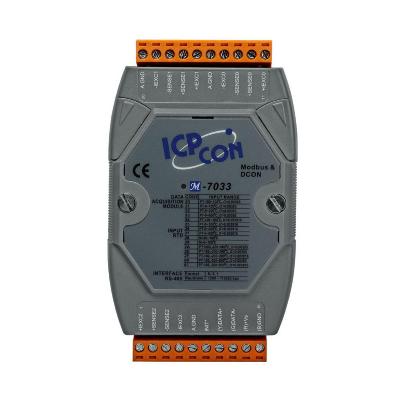 MODBUS, 3xRTD