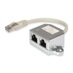 2-Port Cat.5E Rj45 Splitter