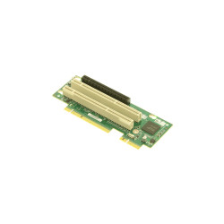 PCI-E x16 and 2 PCI-X riser