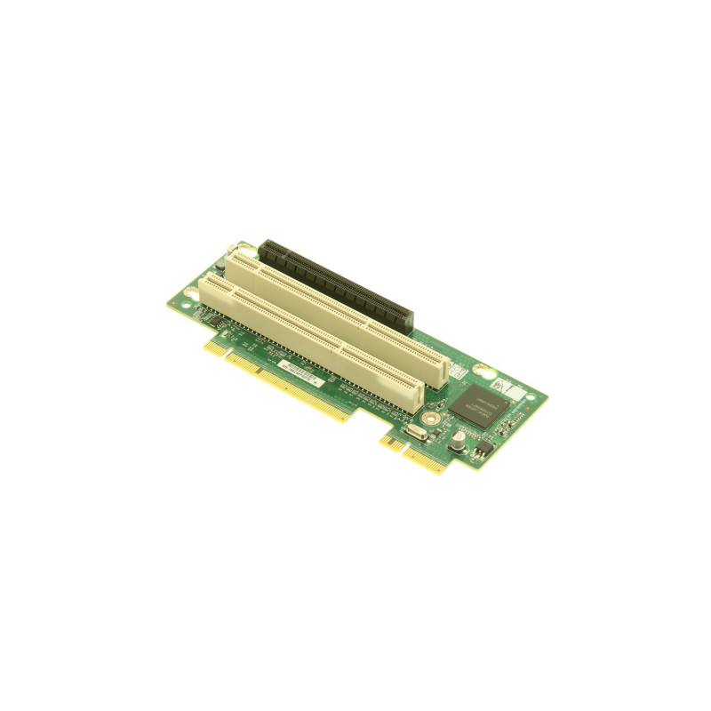 PCI-E x16 and 2 PCI-X riser