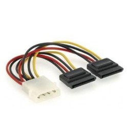 1 SATA TO 2 X 4 PIN POWER