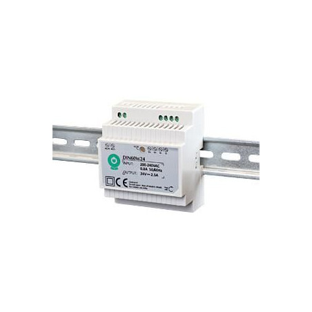 DIN-RAIL 24V/2.5A, 60W POWER