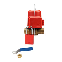 No-Handle Valve Lockout with