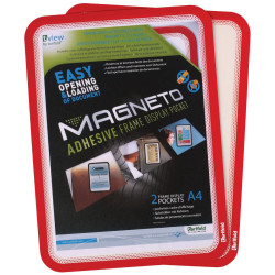 Magnetic Display Frame Pockets