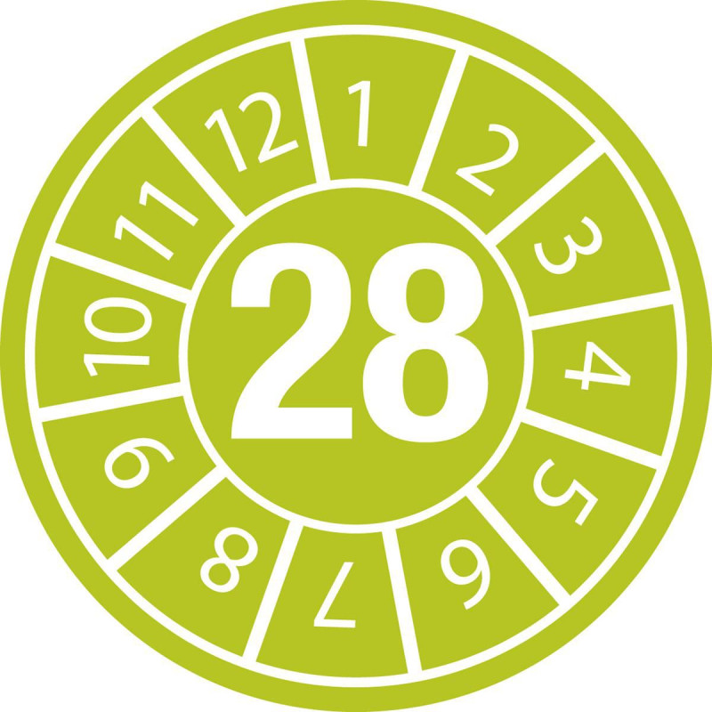 Inspection Date Labels