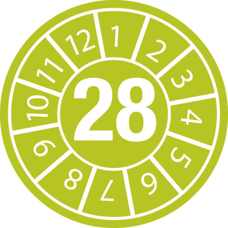 Inspection Date Labels