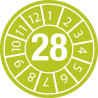 Inspection Date Labels