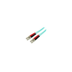 10m 10 Gb Aqua Fiber Patch Cable LC/LC