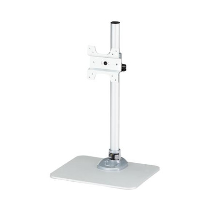 Single Monitor Stand - Silver