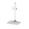 Single Monitor Stand - Silver