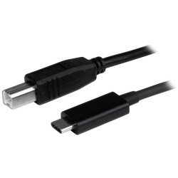 1m USB C to USB B Printer Cable USB 2.0