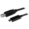 1m USB C to USB B Printer Cable USB 2.0