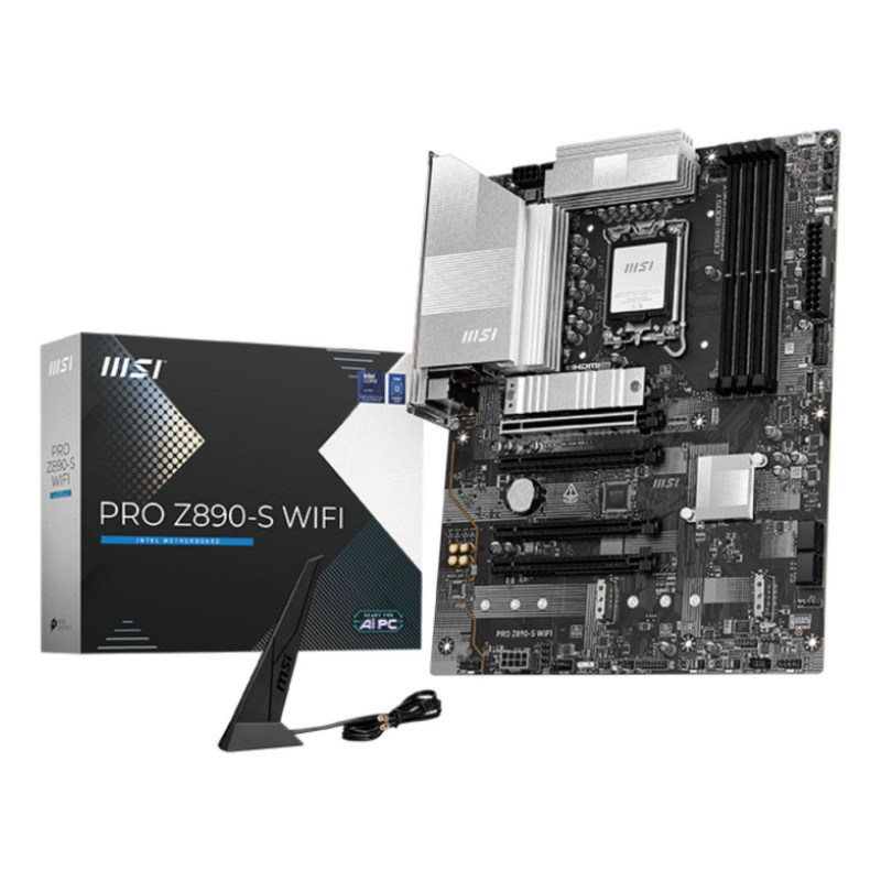 Placa Msi Pro Z890-S WIFI,INTEL,1851,Z890,4DDR5 | APLIUM