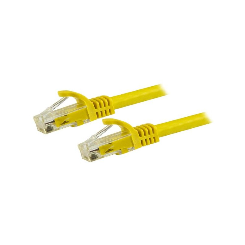 15m Yellow Snagless Cat6 UTP Patch Cable