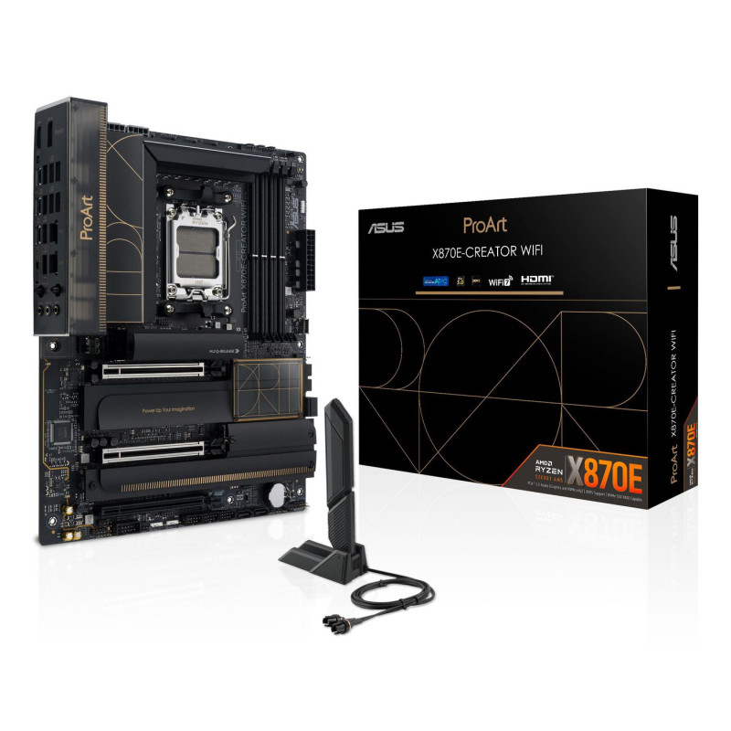 Placa Asus Proart X870E-CREATOR WIFI,AMD,AM5,X870,4DDR5,ATX | APLIUM