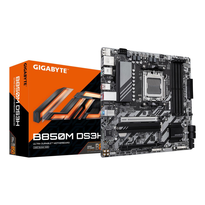 GIGABYTE B850M DS3H Placa Base - Procesadores AMD Ryzen Seri | APLIUM