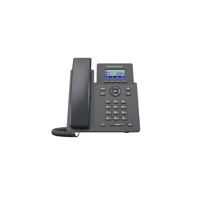 Ip Phone Black 2 Lines Lcd