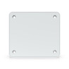 Sleek magnetic wall mount for