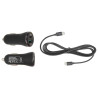 Cig-plug adapter, USB-A/C