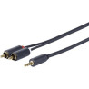 3.5MM - 2 X RCA M-M