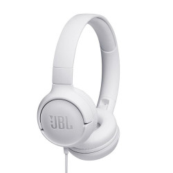 Auriculares JBL Tune 500/ con Micrófono/ Jack 3.5/ Blancos