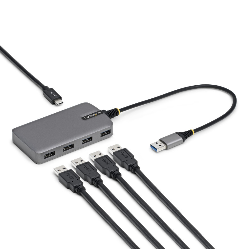 4-Port USB-A Hub 5Gbps Bus Powered