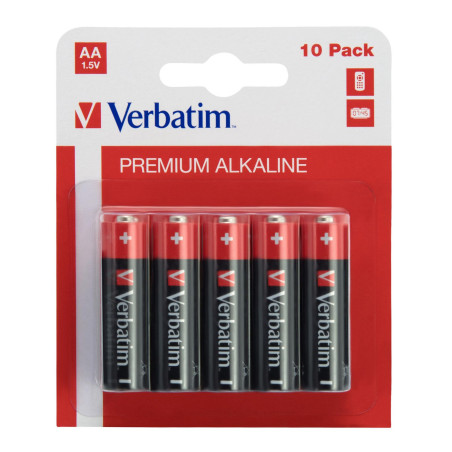 ALKALINE BATTERY AA 10 PACK