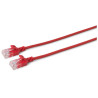U/UTP CAT6 2M Red Slim,