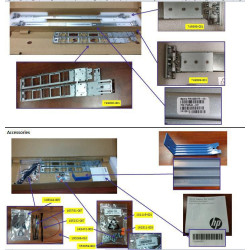 4U rack mount kit with cable